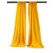 Pack of 2 Polyester Poplin Backdrop Drapes 96 x 58 Inch Semi-Opaque Event Panels